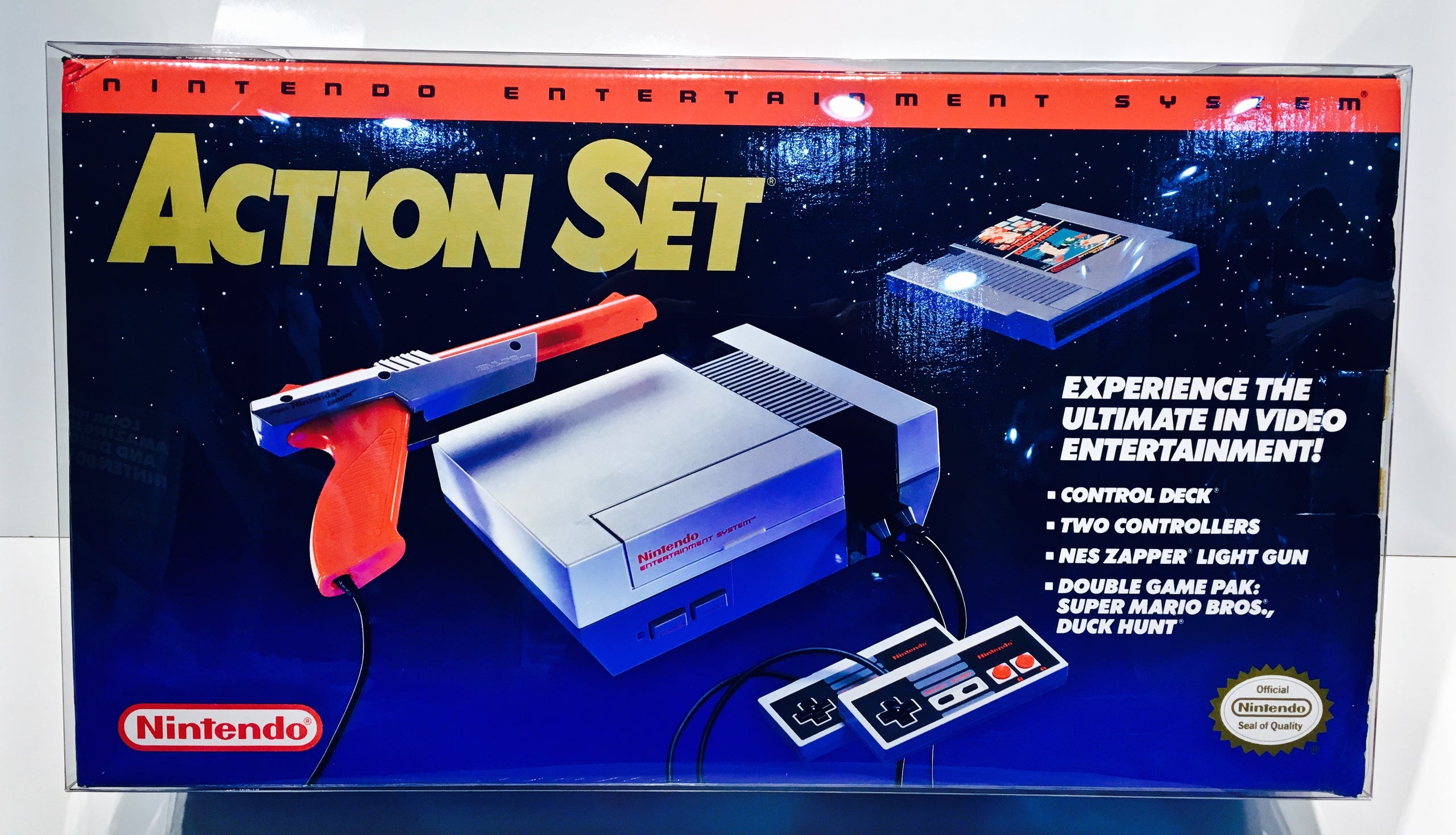 Sealed nes console sales